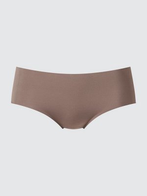 UNIQLO Airism - бесшовные трусики классические - 35 BROWN