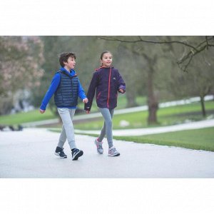 Кроссовки для ходьбы кожаные для детей темно-сине-белые Protect 560
