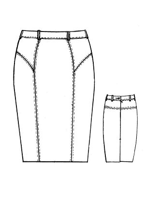ALMOND 21-219.2-11.С1 Юбка