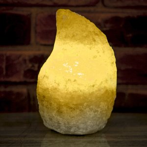 Соляная лампа Феерия Вода, цельный кристалл, 14 х 14 х 19 см, микс