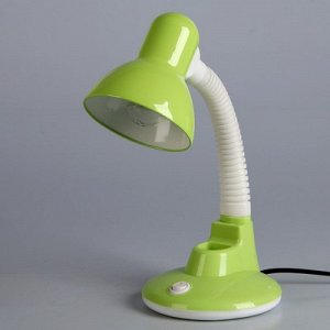 Лампа настольная Е27 с подставкой д/ ручек "Диана" зеленый 15x15x40 см