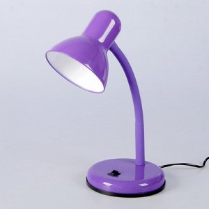 Настольная лампа "Design" 1x60W E27 фиолетовая 14x14x33см
