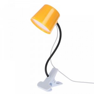Лампа на прищепке 5xLED "Абажур" USB желтый 6,7x7,7x36 см