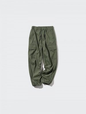 UNIQLO — детские брюки парашюты - 09 BLACK