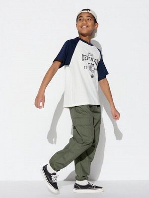 UNIQLO — детские брюки парашюты - 09 BLACK