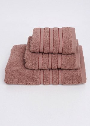 Полотенце. Цвет: коричневый