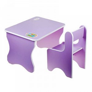 Набор мебели «Принцесса», цвет фиолетовый