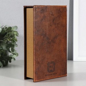 Сейф книга ""Тайная бухгалтерия"" кожзам 21х13х7 см