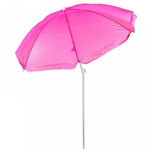 Зонт пляжный Классика с механизмом наклона d=150 cм, h=170 см, цвета микс