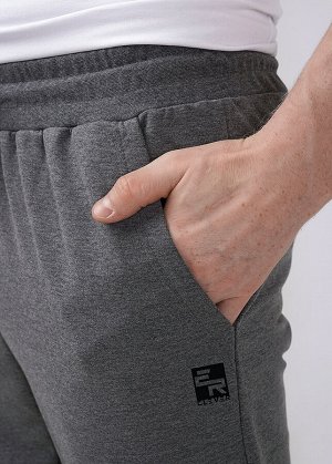 Брюки. Цвет: меланж серый