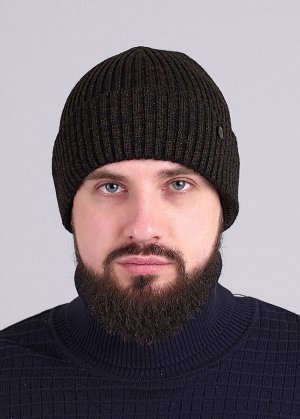 Шапка Артикул поставщика: 433885аш флис
Состав: 70% акрил, 30% шерсть
Сезон: Осень, Зима
Год: 2024
Страна: Россия

Шапка мужская с отворотом на флисе, декорирована металлической нашивкой с гравировк