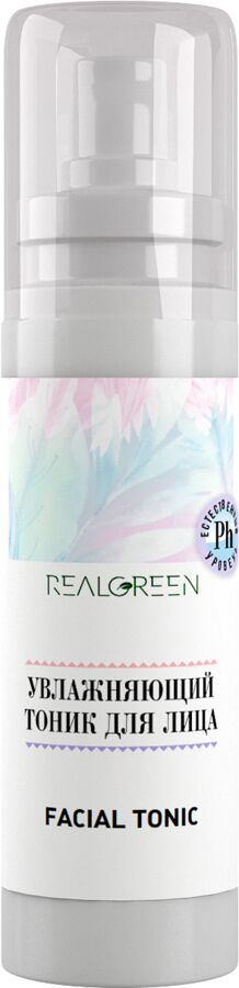 REALGREEN Увлажняющий тоник для лица, 100 мл