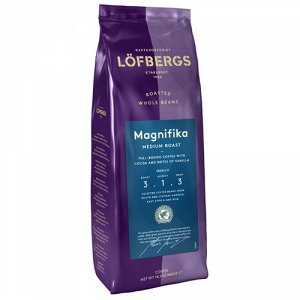 Кофе средне-тёмной обжарки LOFBERGS "MAGNIFIKA", 100% арабика