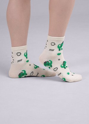 Носки. Цвет: молочный