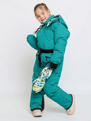 Комбинезон. Цвет: Изумруд
