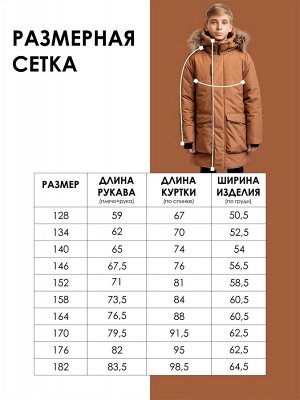 Парка. Цвет: Черный