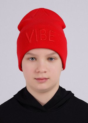 Шапка. Цвет: красный