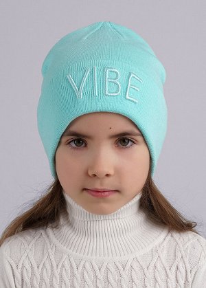 Шапка. Цвет: ментоловый