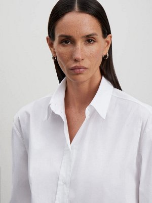 Рубашка однотонная, B3066/blair