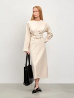 Платье приталенного кроя, PL1572/plumeria