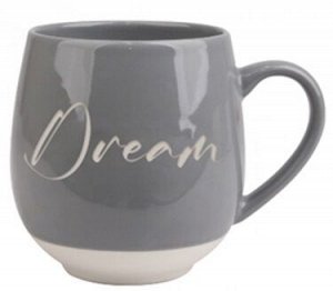Кружка "Dream" 470мл, цв.серый