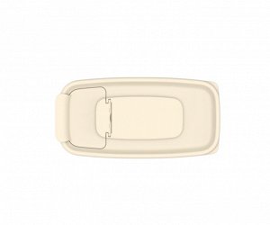 Контейнер для сыпучих продуктов (круп и спагетти) 2,2 л (170×85×265 мм) (слоновая кость)