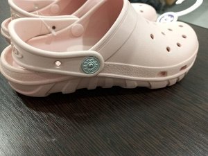 Сабо женские на низкой классической подошве летние пляжные цвет Нюдовый