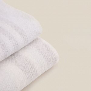 Полотенце махровое SL HOME: Band "Коста" 60х130 см, 88% хлопок, 12% лён, 335 г/м2