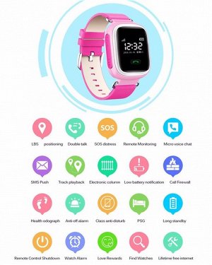 Умные детские часы Smart Baby Watch Q60C (без GPS)