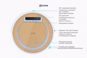 Робот пылесос iLife V55 Влажная уборка