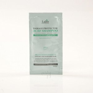 LADOR Шампунь Damaged Protector Acid Shampoo 10 мл (сашетка), ,