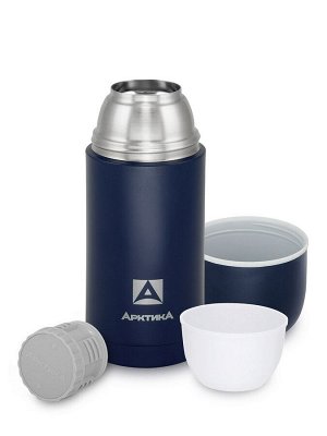 Термос Арктика текстурный (105-750-BLT) [22х9 см, нерж. сталь, 456 гр, 750 мл]