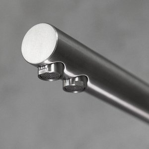 LM5063S "Эксперт" Смеситель для кухни с подключением к фильтру питьевой воды, сталь