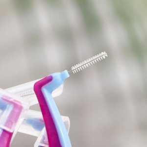 Ершики для брекетов угловые набор 5 шт, 0.6mm   7155131