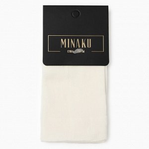 Носки женские MINAKU, цвет молочный, р-р 36-41
