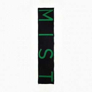 Шарф женский двусторонний MIST зеленый, размер 47*226см