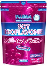 FUJIMA SOY ISOFLAVONE Соевый изофлавон для женской красоты и здоровья, 120 капсул, курс на 60 дней