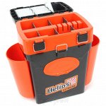 Ящик зимний &quot;FishBox&quot; (10л) оранжевый Helios