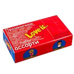 жевательная резинка LOVE IS...Ассорти Пожелания 1 уп.х 25 шт.