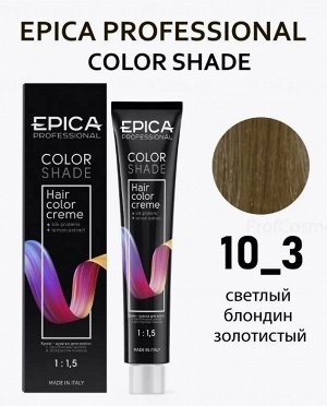 COLORSHADE 10.3 Крем-краска светлый блондин золотистый