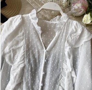 Блуза белая