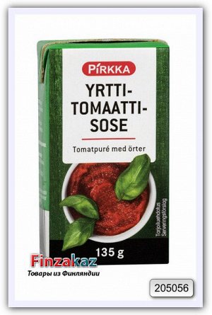 Томатная паста Pirkka (травы) 135 гр