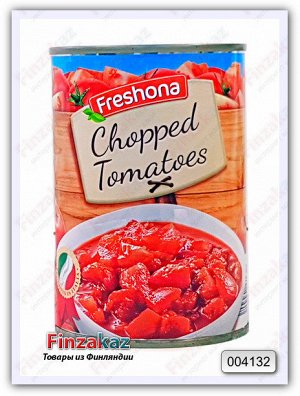 Рубленые томаты в собственном соку Freshona 400 гр