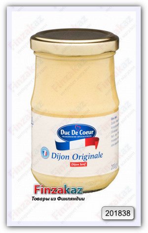 Дижонская горчица Duc de coeur (оригинал) 200 гр