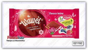 Молочный шоколад Wawel (лесные ягоды) 100 гр