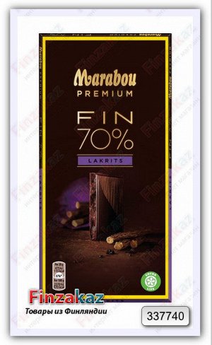 Шоколад Marabou Premium (Соленая лакрица) 100 гр