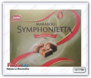 Ассорти шоколадных конфет "Marabou Symphonietta" 190 гр
