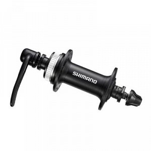 Втулка передняя Shimano RM35, 36 отв, под диск C.Lock, QR (эксцентрик), цвет чёрный