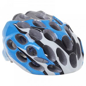 Шлем велосипедиста взрослый ОТ-T39, голубой