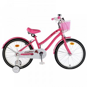 Велосипед 20" Graffiti Flower, цвет розовый